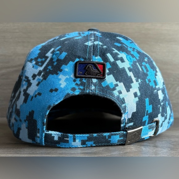 Los Angeles DODGERS MLB Digital Camo New Era 9Forty StrapBack Hat NWT - Picture 3 of 6